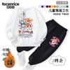 Ropa Infantil de Dibujos Animados para Niñas, Ropa Linda para Bebés Niñas, Conjunto de Sudadera y Pantalón de Chándal de Invierno para Niños, Conjunto de Invierno de Algodón Polar para Niñas