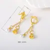 Novos Acessórios de Borla de Pérola Estilo Chinês Acessórios DIY Fio para Pulseira Pingente de Flor de Lírio-do-Vale Acessórios Charme
