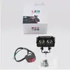 Rei Águia Pequena Holofote Externo LED para Motocicleta Veículo Elétrico Feixe Alto e Baixo Super Brilhante Luz Forte Holofote à Prova d'Água