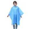 Poncho Impermeável Eva Não Descartável para Chuva ao Ar Livre Adulto Viagem Show Portátil Multifuncional Fashion