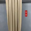 Champanhe Off-White Tecido de Seda Leite Stretch Decoração de Gaze Cor Café Teto de Palco de Salão de Casamento Cortina