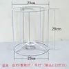 Estrutura para Abajur DIY Tecelagem com Corda Artesanal Abajur Suporte de Lâmpada Luminária de Mesa Redonda Quadrada Ferragens Acessórios de Estrutura de Ferro