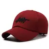 Boné de Baseball com Bordado de Letras Estilo Coreano, Unissex, Versátil, Emagrece o Rosto, Proteção Solar, Chapéu de Sol, Nova Tendência da Moda