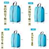 Bolsa de almacenamiento de zapatos lavable, personalizada, a prueba de polvo, con cremallera, funda portátil para zapatos de viaje, bolsa de zapatos de gran capacidad, portátil, a prueba de humedad