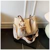 Bolsas de Moda de Alta Gama Transfronterizas para Mujer, Gran Capacidad, Nuevo Estilo Primavera 2026, Bolso Tote de Hombro Elegante y Sencillo, Bolso Cruzado