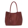 2026 Nova Bolsa Tote com Textura Tecida para Mulheres, Moda de Ombro Único, Sob o Braço, Grande Capacidade, Simples, para o Dia a Dia, Bolsa Grande