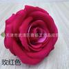 Simulación de boda cabeza de flor de rosa de franela ramillete rojo adornos para sesión de fotos de boda en casa adornos de flores flores artificiales transfronterizas venta al por mayor
