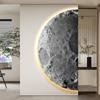 Corredor da Lua Pintura Decorativa Textura Abstrata Led Atmosfera Luz Mural Moderno Simples Corredor Pendurado Pintura