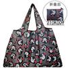 Bolsa de Compras Plegable para Supermercado Tela Floral Portátil Poliéster Bolsa de Almacenamiento Portátil Gran Capacidad Rectangular Engrosada Venta al por Mayor