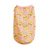 Novo cão roupas para animais de estimação dos desenhos animados casual completo impresso pato amarelo Inglês Bomei ursinho de pelúcia colete para cães pequenos