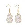 Serie de Aretes de Halloween de Moda Europeos y Americanos Hechos en Fábrica, Aretes Sencillos de Cabeza de Calabaza de Halloween con Esmalte de Aleación