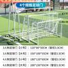 Porta de futebol pequena para jardim de infância 3 pessoas 4 pessoas pequena porta de futebol portátil para interior padrão estrutura de porta de futebol infantil