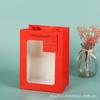Stock Listo Bolsas de Regalo para Ventana de Cuerda de Tres Hilos, Bolsas de Regalo Festivas, Empaque de Flores para Cumpleaños del Día de San Valentín Chino