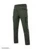 Pantalones Tácticos Europeos Transfronterizos para Hombre, Cortavientos, Impermeables, de Secado Rápido para el Trabajo, Pantalones Largos para Senderismo y Montañismo de Todas las Estaciones