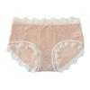 [independiente] sexy encaje malla sexy ropa interior damas cintura transpirable algodón entrepierna bragas de niña