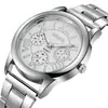 Relojes de Acero con Correa para Hombre y Mujer Más Vendidos en E-Commerce del Sudeste Asiático Relojes de Cuarzo con Esfera Romana al por Mayor Relojes de Pulsera Unisex