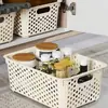Caixa Organizadora 2026 para Organização Doméstica, Lanches de Mesa, Brinquedos, Cesta de Armazenamento, Recipiente Transparente de Armazenamento, Fácil de Usar