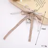 Ins Estilo Coreano Nuevo Colgante de Lazo de Perlas Accesorios Versátiles de Moda para Colgar en Bolsos Cadena para Colgar Llavero Colgante para Teléfono Móvil