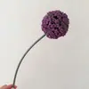 Flores Artificiales de Alta Gama Pelota de Flor de Cebolla de Tenis de Mesa Forma de Bola Material Floral Diseño de Escena para Bodas y Hoteles Ramo de Flores Decorativas Venta al por Mayor