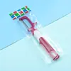 Cuchillo pelador multiusos de mango largo de color para el hogar, accesorio de cocina, cuchillo pelador de melón y fruta de acero inoxidable