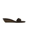 Elegantes y Versátiles Pantuflas con Tacón de Cuña para Mujer Verano Nuevo Ropa Exterior Slip-On Estilo Vacaciones en la Playa Sandalias de Tacón Grueso