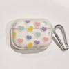 Para Estojo de Fone de Ouvido AirPods 4 Pro2/3 Geração Glitter Letra Rosa Amor Estojo de Fone de Ouvido Bluetooth
