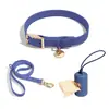 Widone Conjunto de Coleira e Guia para Cachorro Coleira para Cachorro Arnês para Animal de Estimação Arnês para Cachorro Estilo Colete Corda de Tração Guia para Cachorro