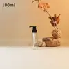Botellas de Plástico Vacías de Hombro Plano 250ml 300ml 500ml Botellas de Relleno para Champú Botellas de Plástico PET Botellas Vacías para Gel Antibacterial