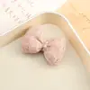 Estilo Coreano Algodão Preenchido Laço DIY Acessórios de Joias Tecido Roupas de Boneca Acessórios Semi-Acabados Acessórios de Chapéu Broche