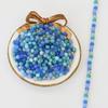 Cuentas planas de cristal 6mm cuentas de vidrio cuentas de rueda 8mm cuentas sueltas diy joyería con cuentas material para pulsera accesorios 100 piezas