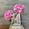 Ramo de hortensias Anna de 2 cabezas con impresión 3D, color rosa y morado, para boda, decoración del hogar, decoración vintage, flores de simulación
