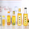 En Stock Engrosado Aceite de Camelia Botella de Vidrio Botella de Aceite de Oliva 500ml Aceite de Linaza Aceite de Colza Botella de Aceite de Nogal Botella Vacía