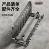 Estante de Toallas con Ventosa Barra Colgante Estante de Almacenamiento para Baño Ventosa Sin Taladro Inodoro Baño Estante Integrado para Guardar Toallas