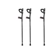 Muletas de codo, Muletas tipo brazo para fracturas, Muletas dobles para jóvenes, Ayudas para caminar de rehabilitación plegables antideslizantes