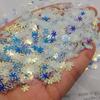 Em estoque Luz Dourada Lantejoulas Transparentes Maquiagem para Olhos Adesivo para Unha DIY Slime Lama de Cristal Preenchida com Contas Brilhantes Atacado