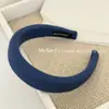 Faixa de Cabelo de Lã Simples Tricotada Estilo Coreano com Cabeça Esponjosa, com um Toque Retrô de Alta Qualidade, Adequada para Sair, Acessório de Cabelo Versátil