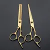 Tijeras de Peluquería para Uso en Casa, Tijeras Planas de Acero Inoxidable, Set de Tijeras Entresacadoras, Tijeras Profesionales para Cortar el Cabello, Fábrica Transfronteriza