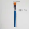 Fabricante Transfronteiriço Xiangyi Pincéis DIY com Cabo de Madeira, Pincéis de Pintura Ponta e Cabeça Plana de Cerdas de Nylon e Madeira Natural, Pincéis de Pintura a Óleo Artísticos, Pincéis para Aquarela