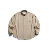 Neviraler Primavera e Outono Nova Roupa de Trabalho Camisa de Mangas Compridas Listrada Masculina Retro Americano Solta Camisa Nra72