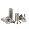 Tornillos de Acero Inoxidable 304 con Cabeza Avellanada Torx con Poste, Tornillos Antirrobo, Tornillos de Cabeza Plana con Forma Especial con Poste M3M4M5M6