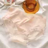 Pantis de seda de hielo para mujer, verano sin costuras finos de secado rápido color liso entrepierna de algodón sexy nuevos calzones tipo triángulo para niñas
