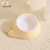 Nuevo y lindo comedero para perros con forma de caracol, comedero para perros que protege el cuello con alfombrilla antideslizante en la parte inferior, comedero para gatos anti-derrames, comedero para mascotas al por mayor