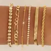 Pulsera de Cadena Hueso de Serpiente Europea y Americana con Clip de Papel Lujo Ligero Nicho Retorcido Juego de Joyería Apilable de Cuentas de Mijo Accesorios Versátiles