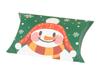 Caja de Empaque Europea Nueva para Dulces de Navidad Empaque Caja Almohada Navideña Caja de Papel para Dulces de Boda 12 Colores en Stock Venta al por Mayor