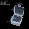 Caja Rectangular de Plástico PP para Guardar Cuentas Cuadradas, Joyería, Equipo de Pesca, Accesorios de Ferretería, Productos Pequeños y Pines