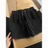 Pantalones Cortos Deportivos de Patchwork a Cuadros Estilo Americano para Hombre, Verano Seda de Hielo Delgados Frescos Casuales, Adecuados para Uso al Aire Libre, Playa y Baloncesto