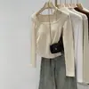 Camisola de cuello halter con copas, Camisa base en capas para mujer, Nuevo estilo Otoño/Invierno 2025, Top corto de diseño puramente deseable