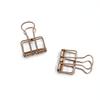 Clip de cola larga de 19 mm suministros de oficina carpeta clip de cola de milano metal multicolor clip creativo para tickets clip de cola de pollo hueco