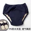 Calças de Incontinência Adulta Cuidadosamente Selecionadas, Algodão Puro, Respiráveis, Cuecas Laváveis para Homens e Mulheres, à Prova de Vazamentos, Roupa Íntima de Cuidado Especial para Incontinência em Idosos