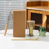 Juego de Té Matcha Japonés de 5 Piezas Tazón de Té Batidor de Té Soporte Juego Completo Empaque Suministro Transfronterizo